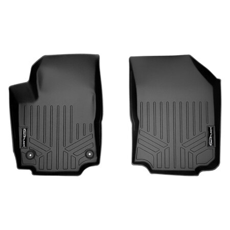 Smartliner Custom Fit 1st Row Floor Mats Liner Set for 2018-2022 Chevrolet Equinox, Black SA0310